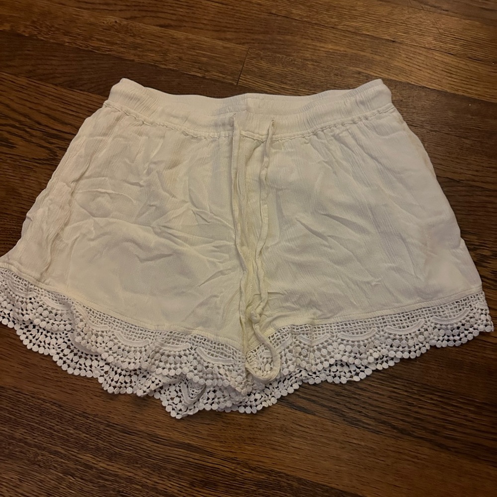 White Shorts